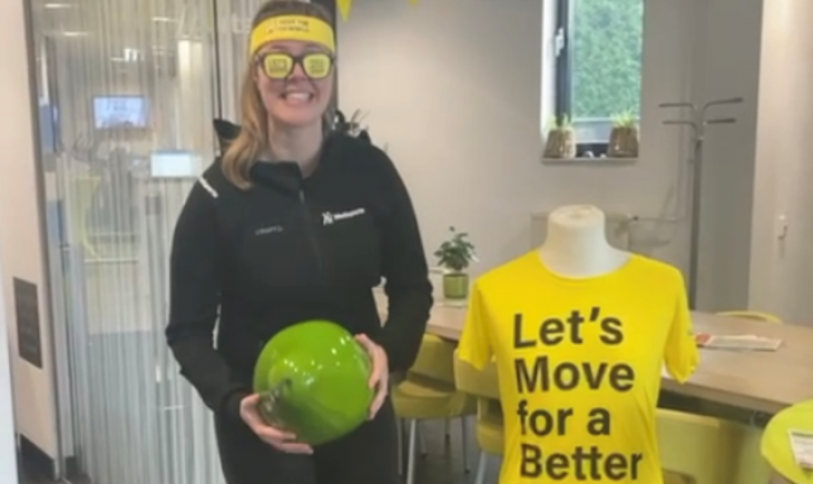 Winnaars Let's Move For A Healthy World Actie!